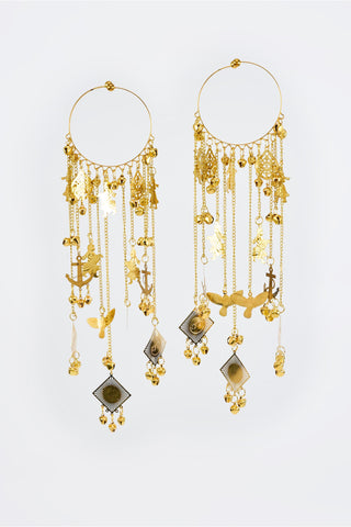 Kaleeras for Festive – Gold Pair by Vivinia by Vidhi Mehra