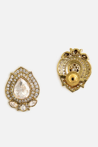 Floral Kundan Choker Necklace Set for Indian Wedding by Vivinia by Vidhi Mehra