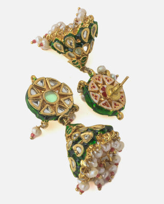Choker Set Indian Wedding Samvitha Multicolor Jewelry by Vivinia by Vidhi Mehra