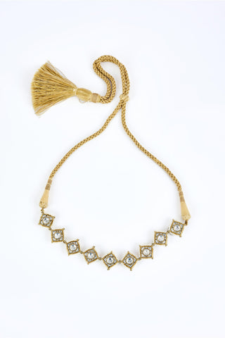 Choker Set for Festive – Red Saadgi by Vivinia by Vidhi Mehra