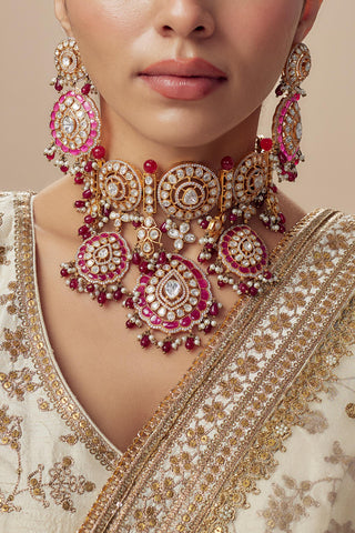 Gold Choker Necklace for Contemporary Wear – Florence by Vivinia