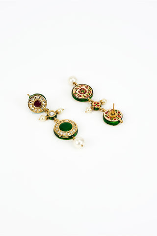 Necklace Set for Festive Ã¢â‚¬â€œ Multicolored Saadgi Short by Vivinia by Vidhi Mehra