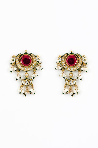 Choker Set for Festive – Green Saadgi Beaded by Vivinia by Vidhi Mehra