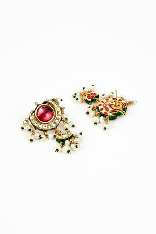 Choker Set for Festive – Green Saadgi Beaded by Vivinia by Vidhi Mehra