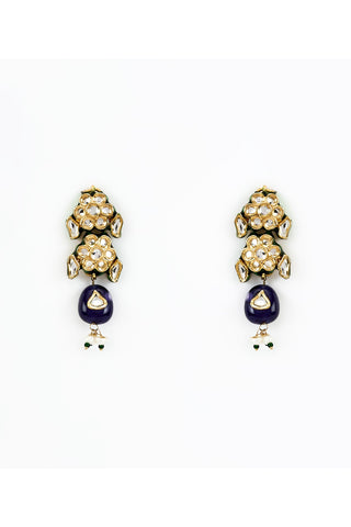 Choker Set for Festive – Blue Saadgi by Vivinia by Vidhi Mehra