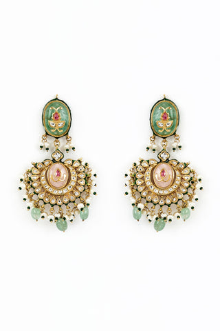 Short Necklace Set for Festive Ã¢â‚¬â€œ Maroon Saadgi by Vivinia by Vidhi Mehra