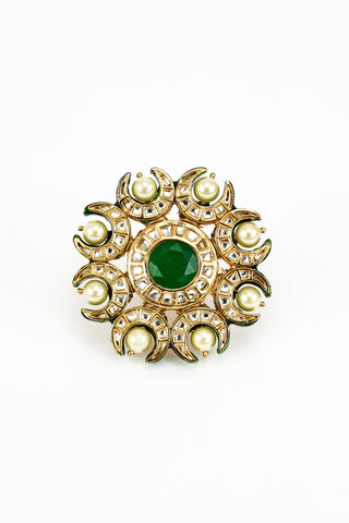 Ring for Festive – Green Saadgi by Vivinia by Vidhi Mehra
