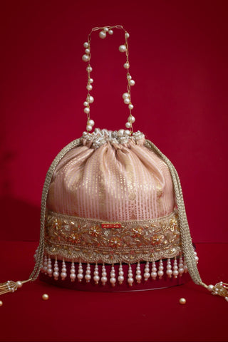 Bucket Bag for Wedding Wear – Pink Vivaah Edit by Amyra