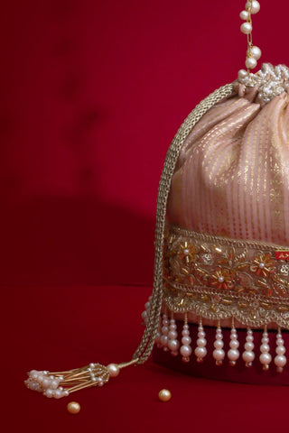 Bucket Bag for Wedding Wear – Pink Vivaah Edit by Amyra