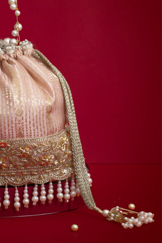 Bucket Bag for Wedding Wear – Pink Vivaah Edit by Amyra