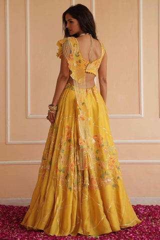 Yellow dil se vibrant lehenga