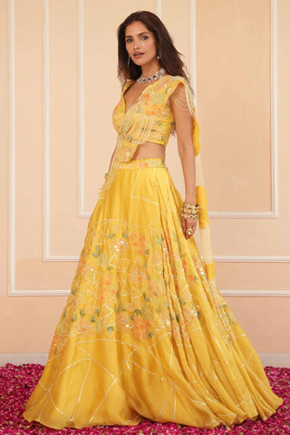 Yellow dil se vibrant lehenga