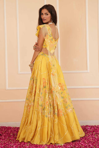Yellow dil se vibrant lehenga