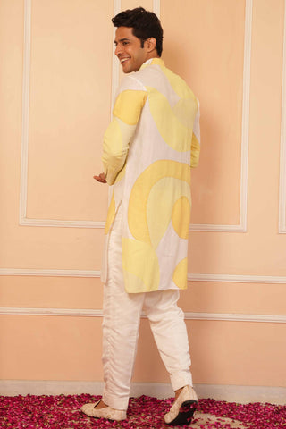 Ivory dil se veer kurta