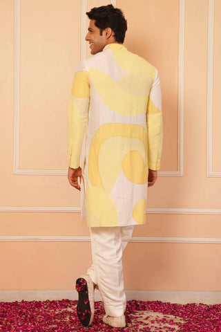 Ivory dil se veer kurta