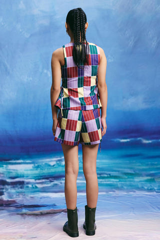 Shorts – Contemporary Wear – Multicolor echo by Payal & Zinal