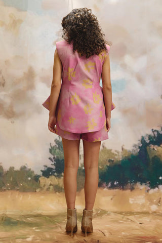 Shorts – Contemporary Wear – Multicolor mist by Payal & Zinal