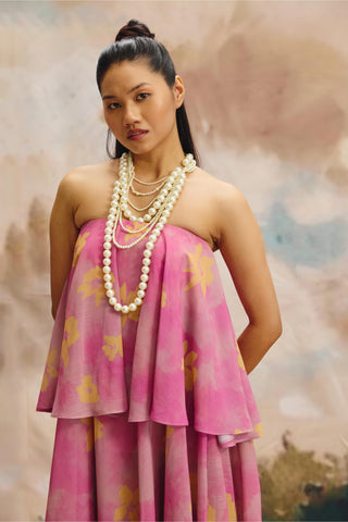 Dress – Contemporary Wear – Multicolor crystal canopy by Payal & Zinal