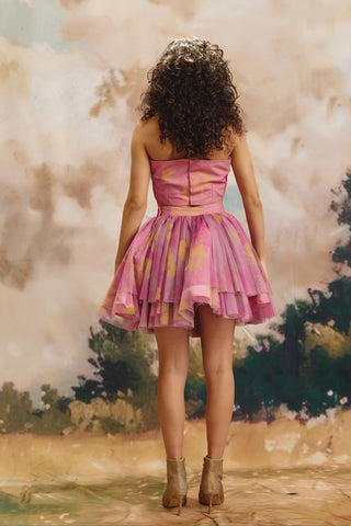 Skirt – Contemporary Wear – Multicolor bubble wrap by Payal & Zinal