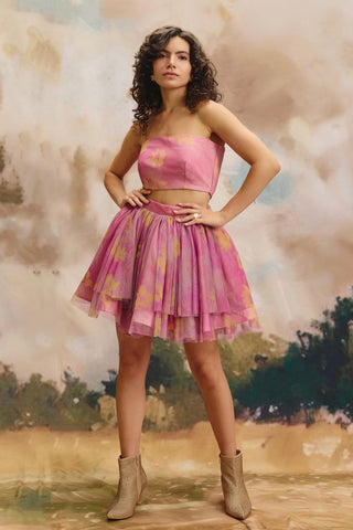 Skirt – Contemporary Wear – Multicolor bubble wrap by Payal & Zinal