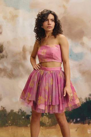 Skirt – Contemporary Wear – Multicolor bubble wrap by Payal & Zinal