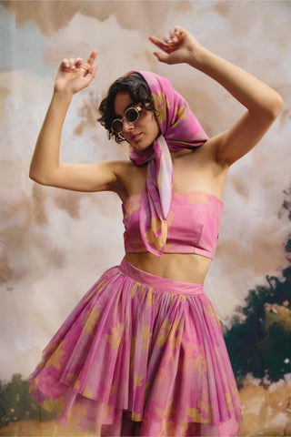 Co-ord set – Contemporary Wear – Multicolor bubble wrap by Payal & Zinal