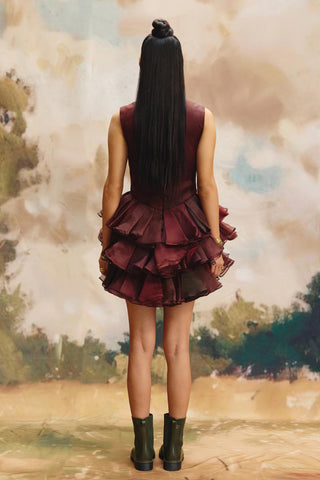 Dress – Contemporary Wear – Multicolor deep current by Payal & Zinal