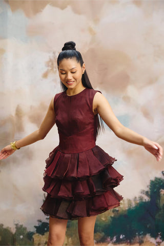 Dress – Contemporary Wear – Multicolor deep current by Payal & Zinal