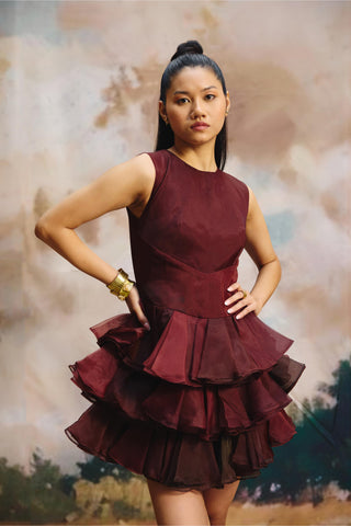 Dress – Contemporary Wear – Multicolor deep current by Payal & Zinal