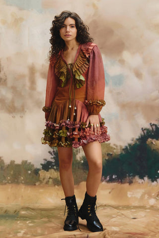 Dress – Contemporary Wear – Multicolor sundusk by Payal & Zinal