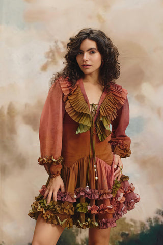 Dress – Contemporary Wear – Multicolor sundusk by Payal & Zinal