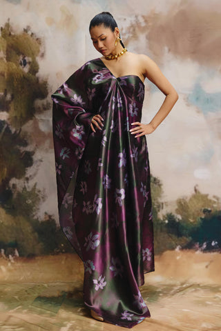 Dress – Contemporary Wear – Multicolor moss by Payal & Zinal