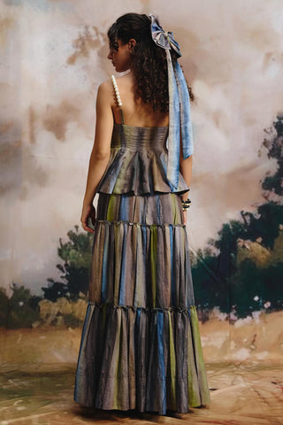 Co-ord set – Contemporary Wear – Multicolor serene by Payal & Zinal