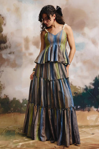 Top – Contemporary Wear – Multicolor serene by Payal & Zinal