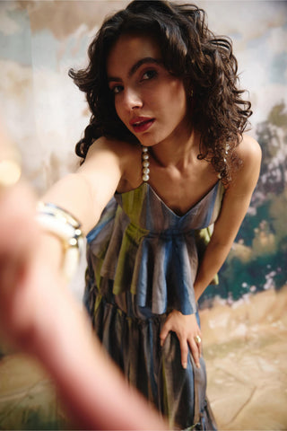 Co-ord set – Contemporary Wear – Multicolor serene by Payal & Zinal