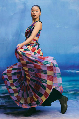 Top – Contemporary Wear – Multicolor grove by Payal & Zinal