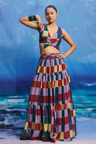 Top – Contemporary Wear – Multicolor grove by Payal & Zinal