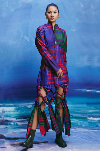 Dress – Contemporary Wear – Multicolor drift by Payal & Zinal