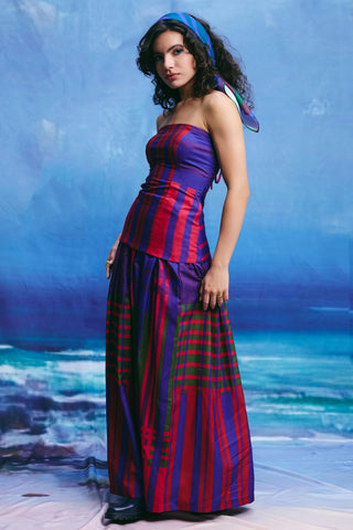 Co-ord set – Contemporary Wear – Multicolor river muse by Payal & Zinal