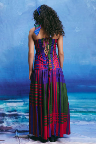 Co-ord set – Contemporary Wear – Multicolor river muse by Payal & Zinal