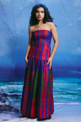 Co-ord set – Contemporary Wear – Multicolor river muse by Payal & Zinal