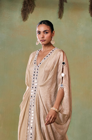 Gold drop dead gorgeous ayela kaftan