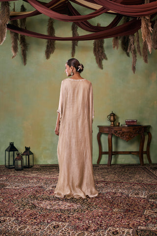 Kaftan for Indian Wedding - Gold Zuri Kaftan by Seema Thukral at Mrs. G