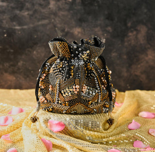 Multicolor jingle all potli bag