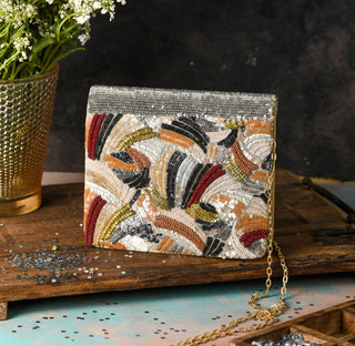 Multicolor vasl clutch