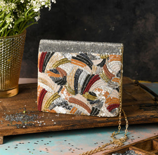 Multicolor vasl clutch