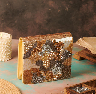 Multicolor magnifique clutch