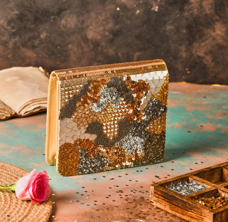 Multicolor magnifique clutch