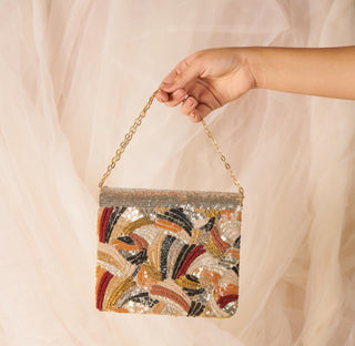 Multicolor vasl clutch