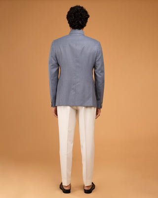 White texture bandhgala